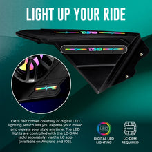 Load image into Gallery viewer, Polaris Slingshot Front Kick Panel Speaker Pods – Loaded with 8" NXL-IQ8/BK Speakers, PRO-TW1LD Tweeters &amp; Digital LED Lights | 2020 - Current