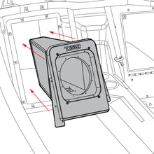 Load image into Gallery viewer, Polaris Slingshot Rear Sealed 10" Subwoofer Enclosure | Fits Either Passenger or Driver Side | 2015 - Current