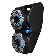 Load image into Gallery viewer, Polaris Slingshot Waterfall Center Console Empty Enclosure fits 2 x 6.5" Speakers &amp; 2 x 2.28" Bullet Tweeter | 2015 - Current