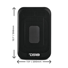 Load image into Gallery viewer, 7x9" Amplified UnderSeat Subwoofer with a 4x6 Radiator 230 Watts Max