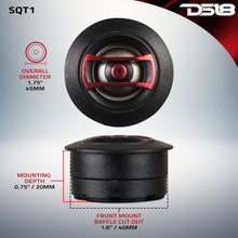 Load image into Gallery viewer, 1.3" Multi-Mount PEI Mini Dome Tweeter with 0.8" Voice Coil