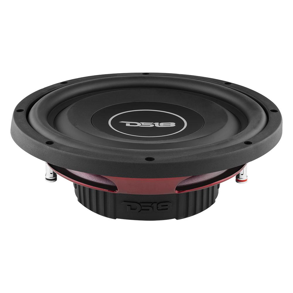 DS18 Subwoofer SRW Shallow 10 Inch Subwoofer 700 Watts Dvc 4-Ohm DS18 - SRW10.4D