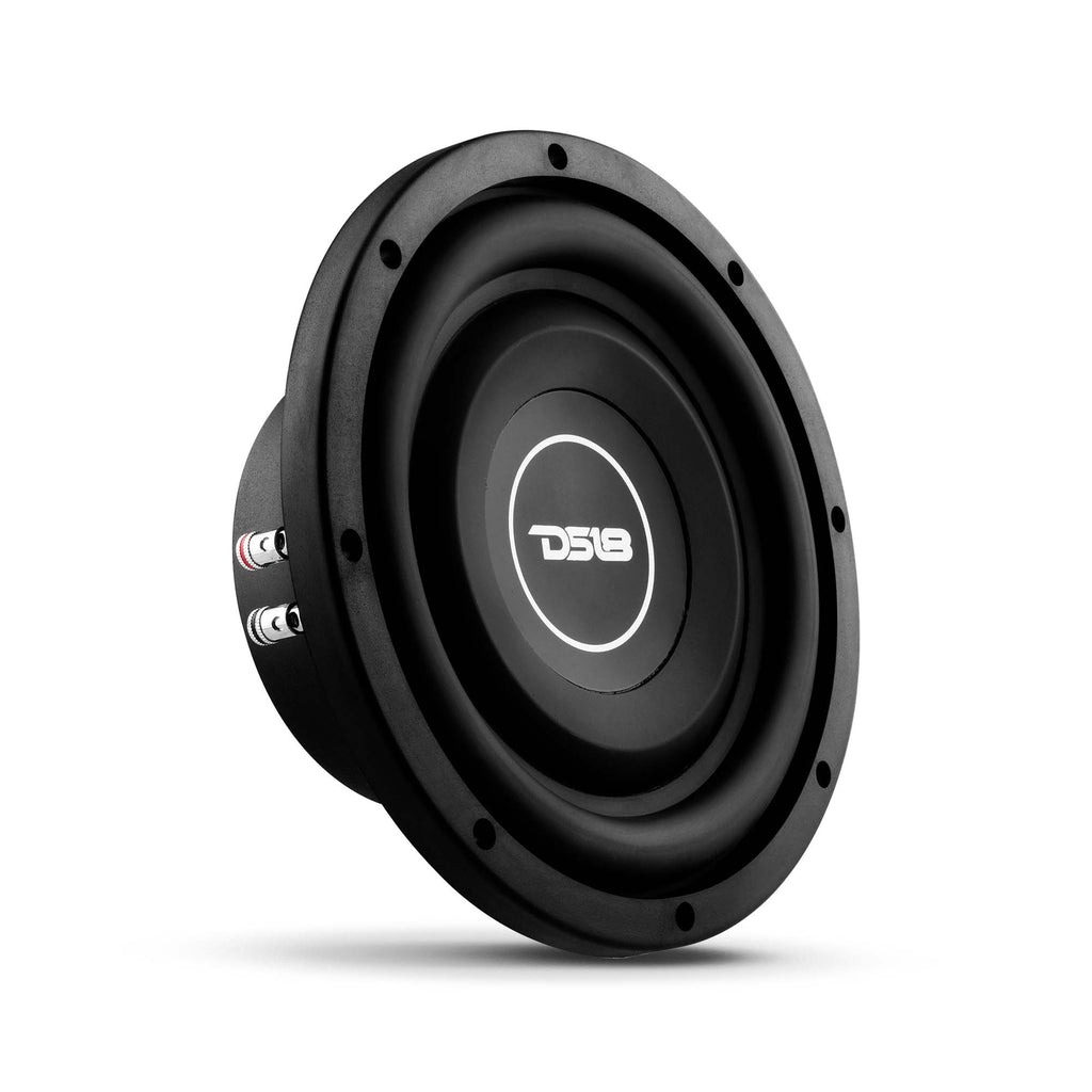 SRW Shallow-Mount 8" Subwoofer 150 Watts Rms SVC 4-Ohm