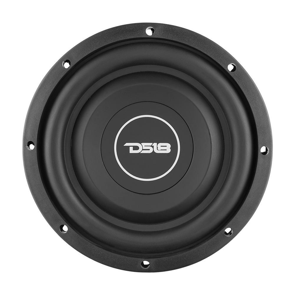 DS18 Subwoofer SRW Shallow 8 Inch Subwoofer 500 Watts Dvc 4-Ohm DS18 - SRW8.4D