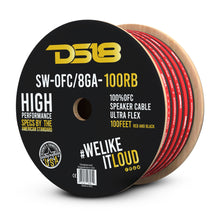 Load image into Gallery viewer, 8-GA OFC 100% Copper Speaker Wire 100 Feet