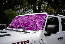 Load image into Gallery viewer, Jeep Wrangler and Jeep Gladiator Stock Printed Solar Shield (2007-2026)