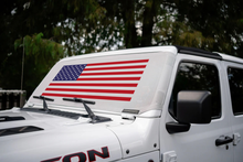 Load image into Gallery viewer, Jeep Wrangler (JL, JT, JK) and Jeep Gladiator Stock Printed Solar Shield (2007-2026)