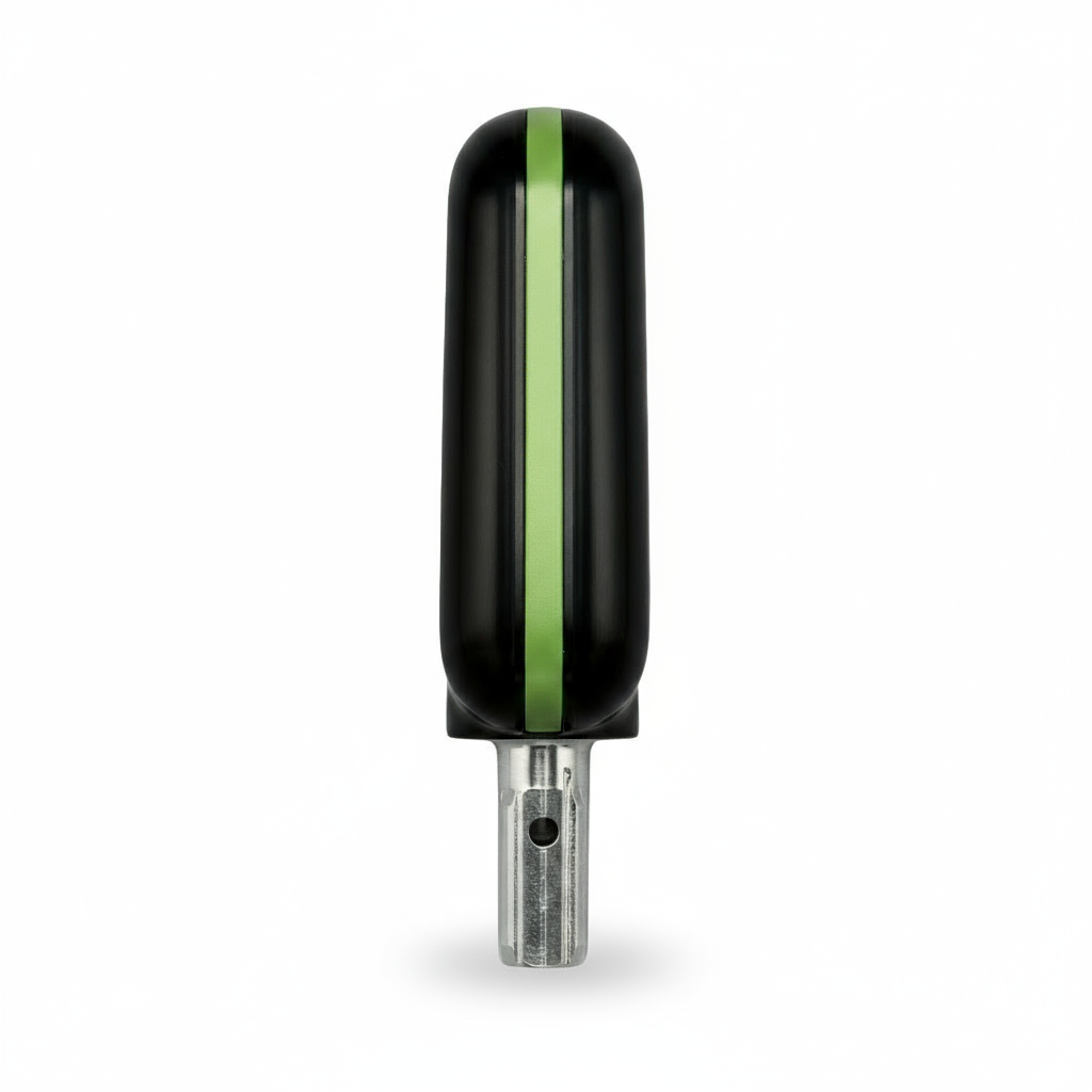 CMM Offroad billet shifter handle detail — available from Offroad Trading Company