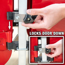 Load image into Gallery viewer, Jeep 4-Door Aluminum Folding Rolling Door Cart – Storage Door Rack Holder Stand by EZ4X4