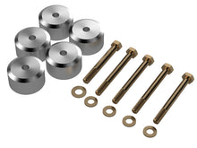 Load image into Gallery viewer, Jeep TJ Body Mount Spacer 1.25 Inch Kit 97-06 Wrangler TJ For Use With Part Number TJ2010 Artec Industries