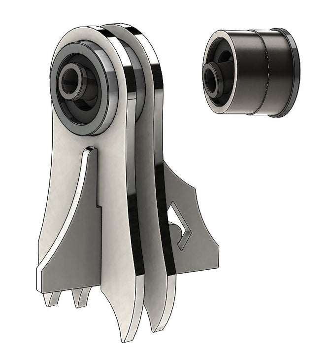 Artec Industries Control Arm Brackets TJ Front Axle UCA Replacement - Daystar Bushings (Both Sides) Artec Industries - TJ3024