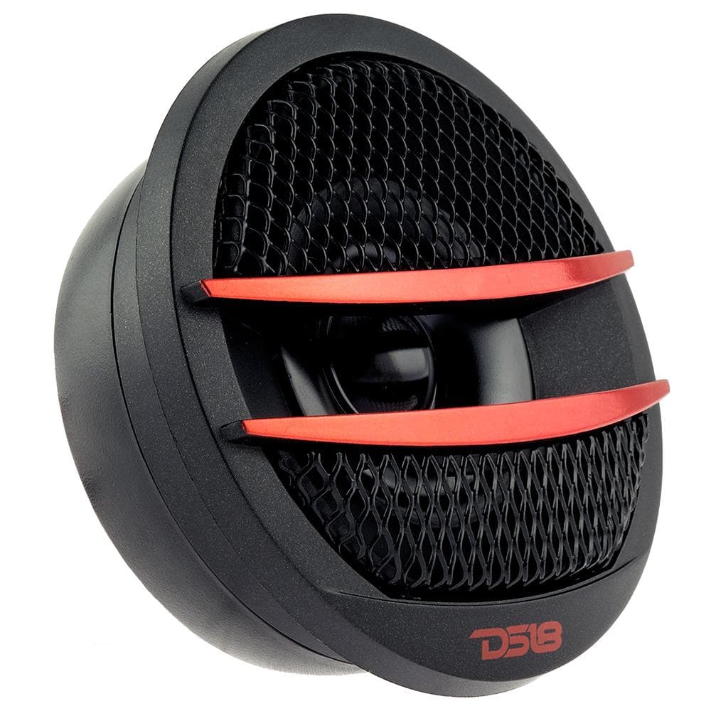 1.38 Inch Diamater .5 Inch VC Pei Dome Tweeter 200 Watts Red DS18