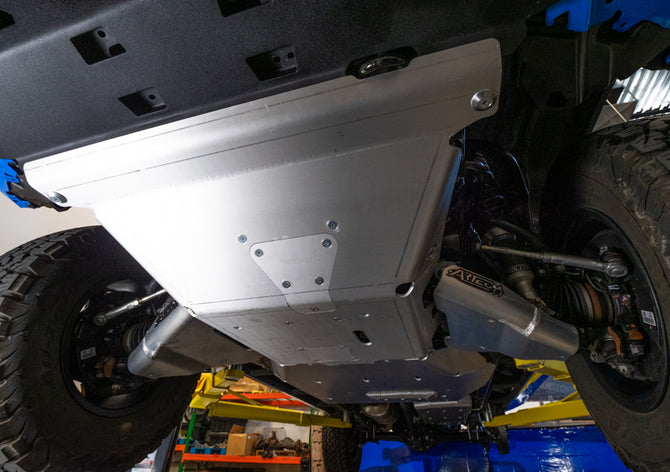 Artec Industries Transfer Skid Plate Armor Toyota Tacoma 3rd Gen Bellypan Skid Plate Artec Industries - TY7000