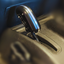 Load image into Gallery viewer, CMM Offroad Jeep center console with billet shifter installed — available from Offroad Trading Company
