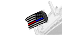 Load image into Gallery viewer, USA Subdued Thin Blue-Red Line 12"x18" Forever Wave Flag