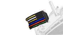 Load image into Gallery viewer, USA Subdued First Responders 12"x18" Forever Wave Flag