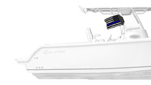 Load image into Gallery viewer, USA Subdued Thin Blue Line 12"x18" Forever Wave Flag
