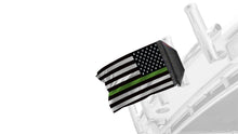 Load image into Gallery viewer, USA Subdued Thin Green Line 12"x18" Forever Wave Flag