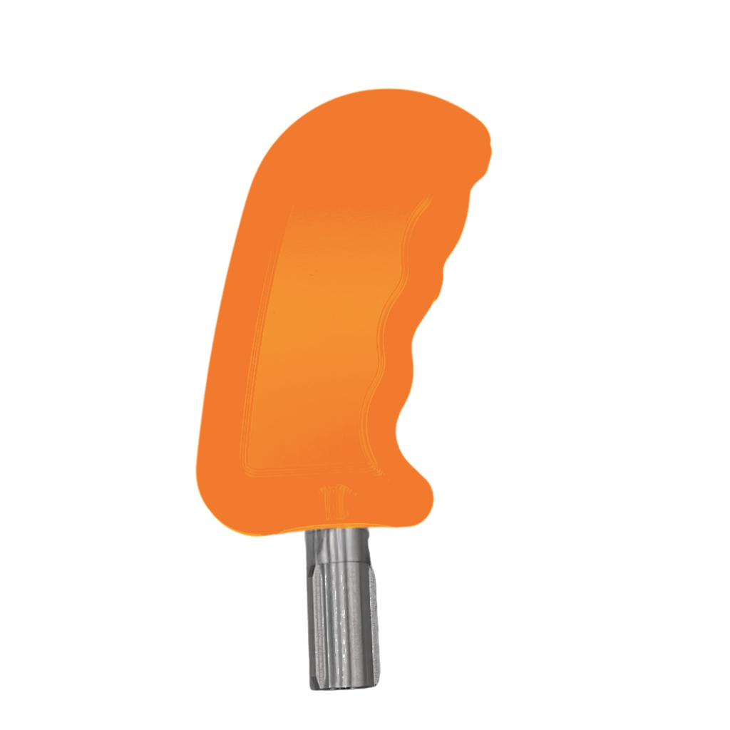 CMM Offroad billet shifter handle detail — available from Offroad Trading Company