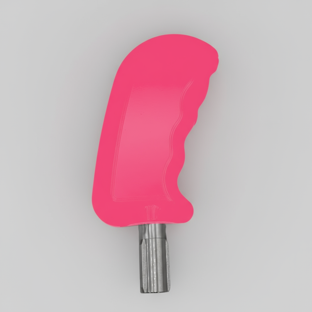CMM Offroad billet shifter handle finish and customization example — available from Offroad Trading Company
