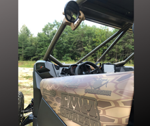 Load image into Gallery viewer, CMM Offroad inverted grab handle installed on UTV cage — available from Offroad Trading Company