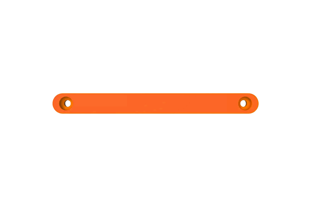 CMM Offroad Jeep 1" Ball Mount / orange / No TJ / LJ Grab Bar