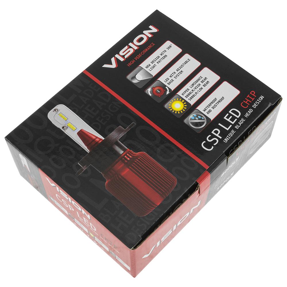 DS18 Replacement Bulbs VISION H10 CSP LED Conversion Kit 6000/White DS18 - VJH10