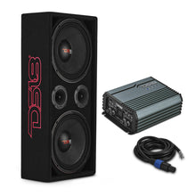 Load image into Gallery viewer, Loaded Voceteo Enclosure with Dual 10" Mids, Dual 3.78" Tweeters, Amplifier &amp; Speakon Cable