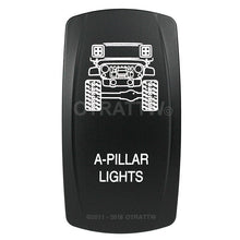 Load image into Gallery viewer, JK A-Pillar Lights Rocker Switch sPOD