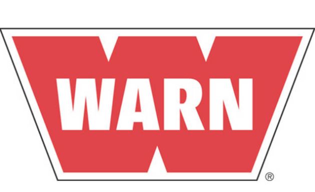 Warn Spare Tire Carrier Mounts To Elite Rear Bumper; Up To 40 Inch Tire; Black; Steel; Direct-Fit - 102255