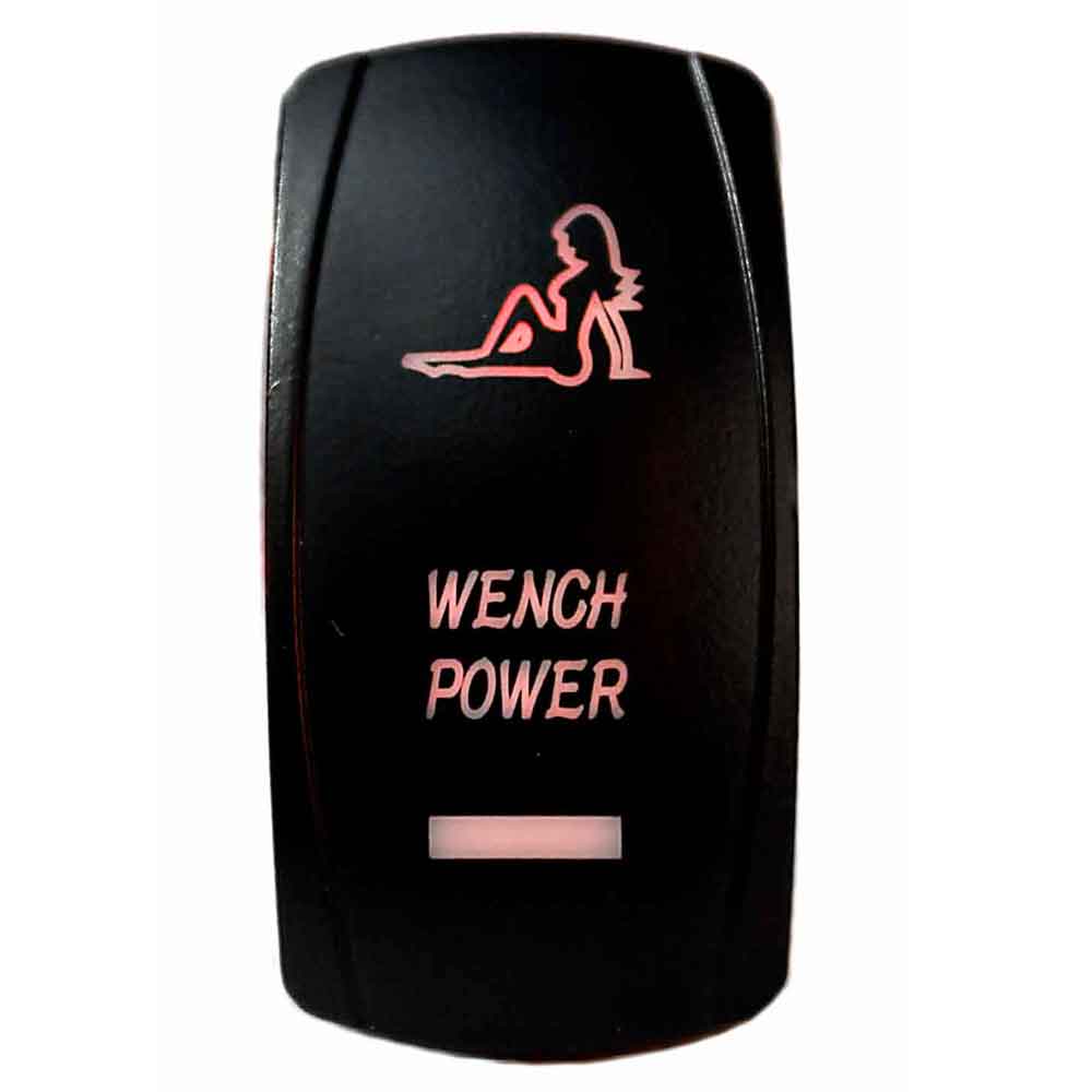Quake LED Rocker Type Switch Give the vehicles switches some style with Quake LEDs Two-Way Rocker Switches - QRS439