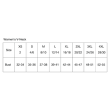 Load image into Gallery viewer, Ladies V-Neck - Jeep® Trail Rated - Heather Aqua Blue