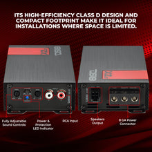 Load image into Gallery viewer, X 2-Channel Ultra Compact Full-Range Amplifier with Bluetooth Connectivity - 2 x 140 Watts Rms