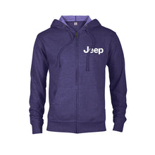Load image into Gallery viewer, Ladies Jeep® Text Zip Hoodie