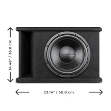 Load image into Gallery viewer, 12" Loaded Subwoofer Ported Enclosure With ZR12.2D 800 Watts Rms
