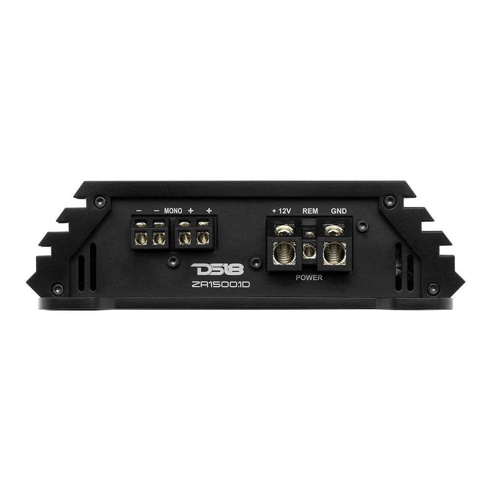 ZR Class D 1-Channel Monoblock Amplifier 1500 Watts RMS DS18