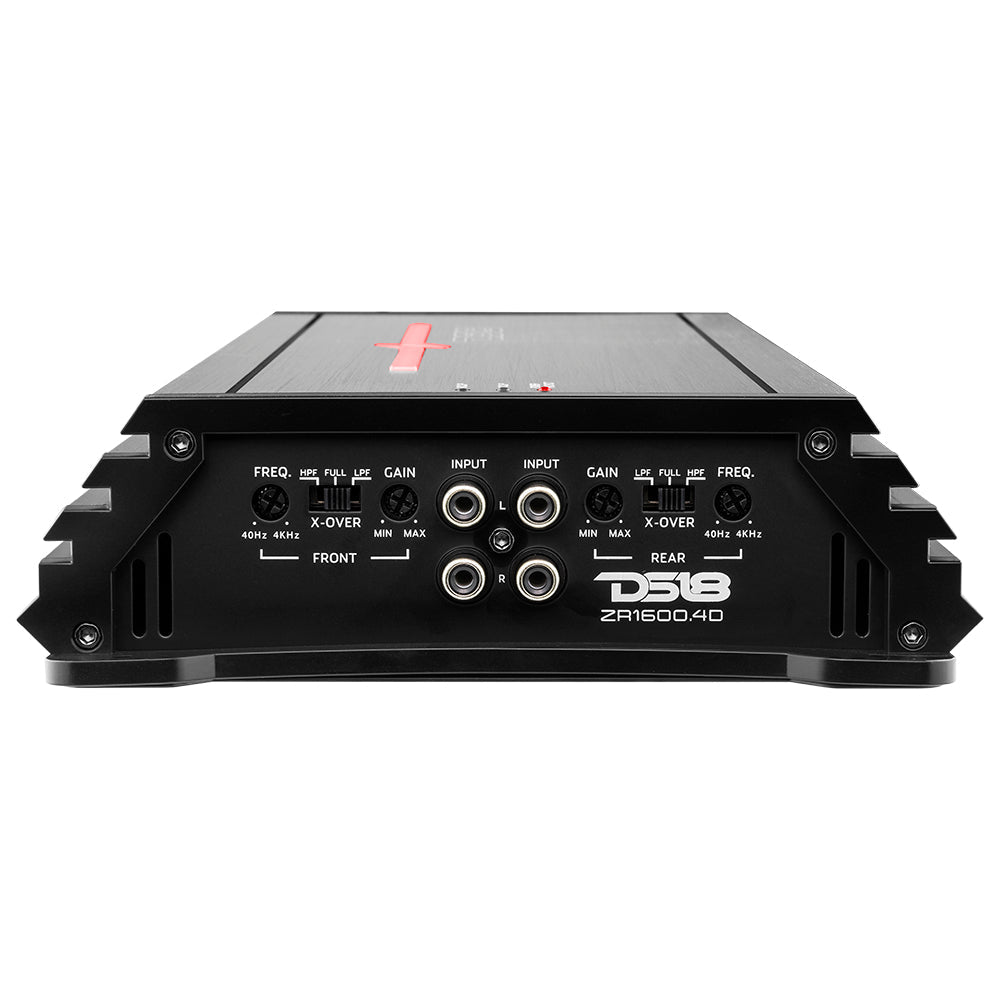 ZR Class D 4-Channel Full Range Amplifier 400x4 at 4 Ohm Watts RMS DS18