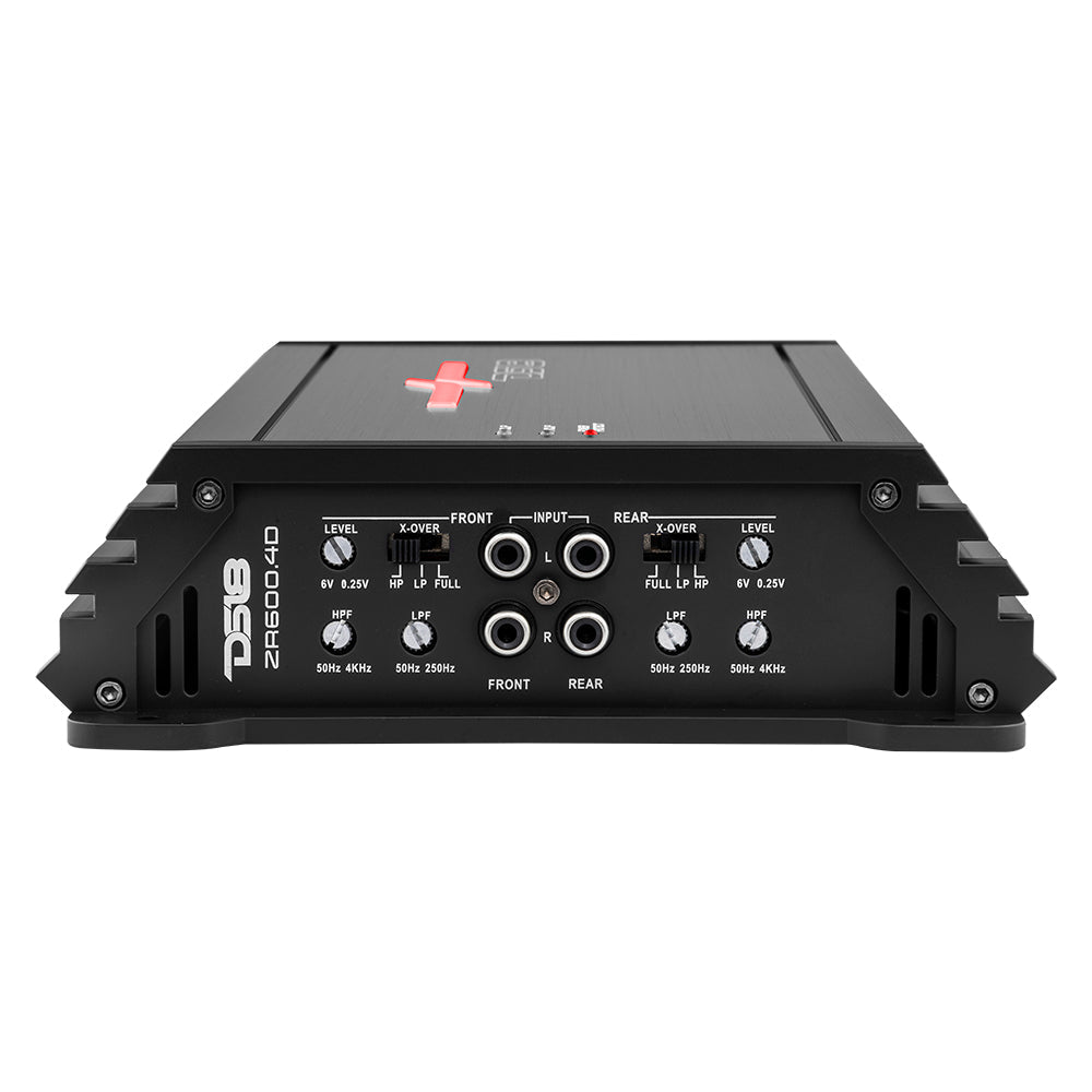 ZR Class D 4-Channel Full Range Amplifier 150x4 at 4 Ohm Watts RMS DS18