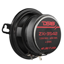 Load image into Gallery viewer, ZXI 3.5” 2-Way Coaxial Speaker | 40 Watts RMS 4-Ohm