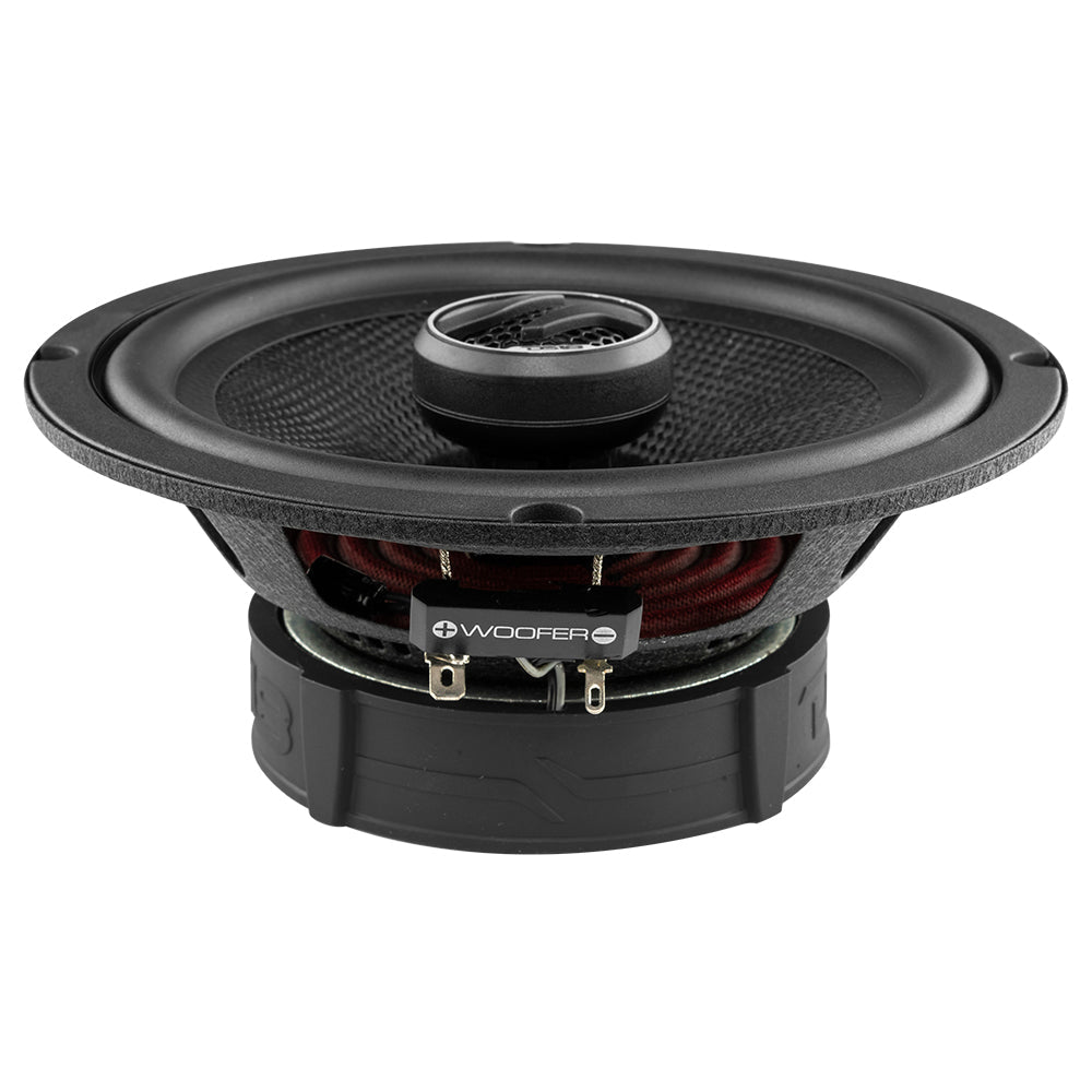ZXI 6.5" 2-Way Coaxial Speakers with Glass Fiber Cone | 80W RMS 4-Ohm