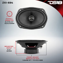 Load image into Gallery viewer, ZXi 6x9" 2-Way Coaxial Speakers with Kevlar Cone | 120W RMS 4-Ohm