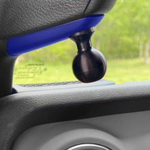 Load image into Gallery viewer, CMM Offroad JL blue / 1" Ball Mount JL/JLU  A-Pillar Ball Mount Solution