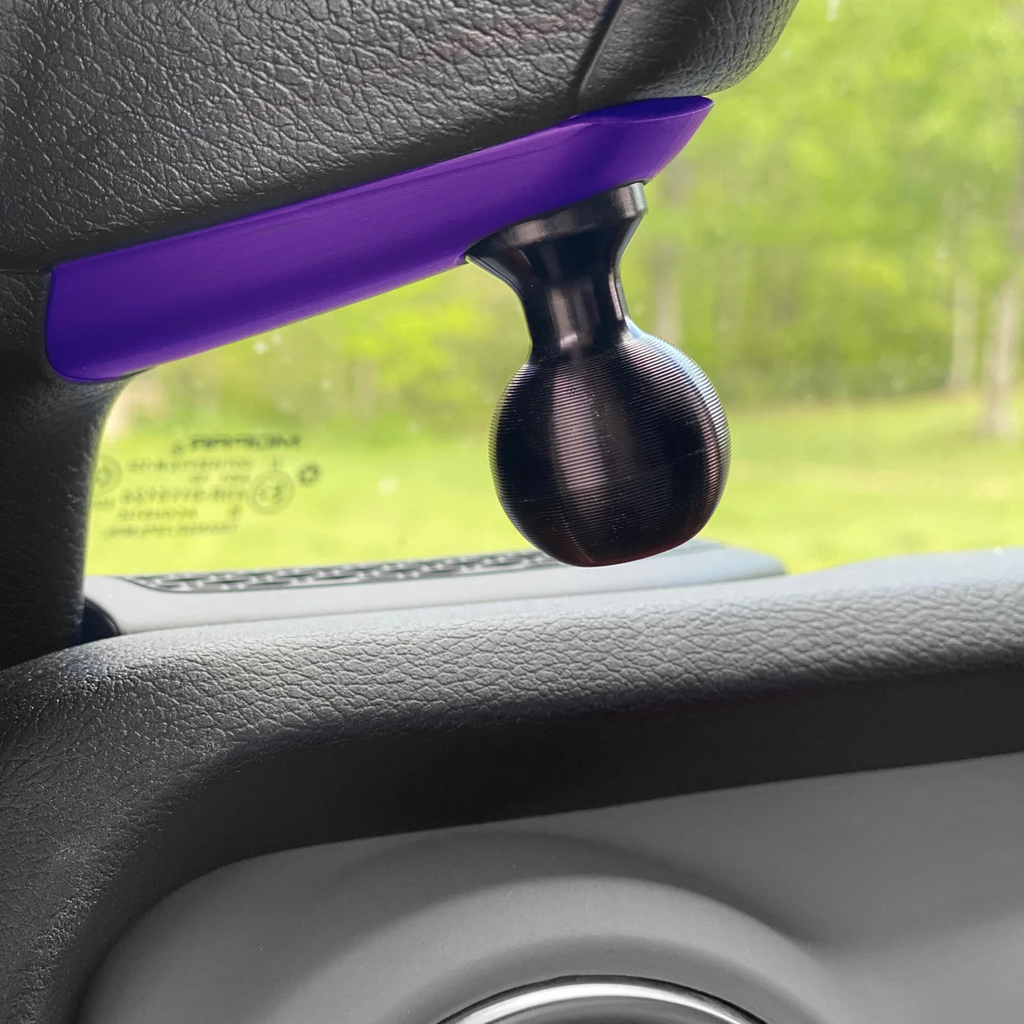 CMM Offroad Gladiator 1" Ball Mount / purple Gladiator JT A-Pillar Ball Mount Solution