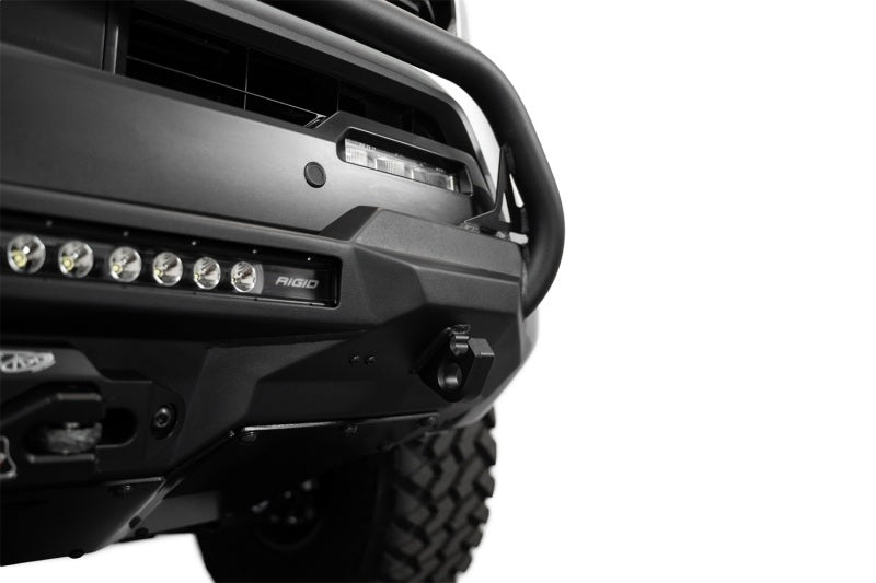 Addictive Desert Designs Bumpers - Steel ADD 2024+ Toyota Tacoma Stealth Center Mount Winch Front Bumper w/ Top Hoop