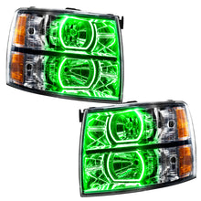 Load image into Gallery viewer, ORACLE Lighting Headlights Oracle 07-13 Chevrolet Silverado SMD HL - Square - ColorSHIFT w/ BC1 Controller SEE WARRANTY