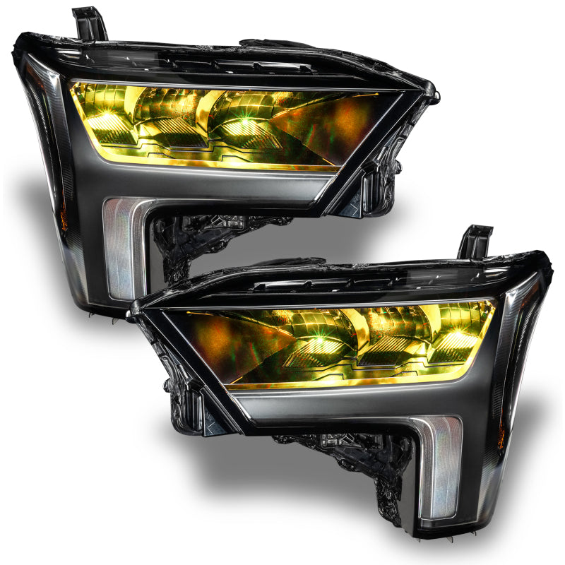 ORACLE Lighting Headlights Oracle 2022+ Toyota Tundra ColorSHIFT RGB Demon Eye Headlight Upgrade Kit