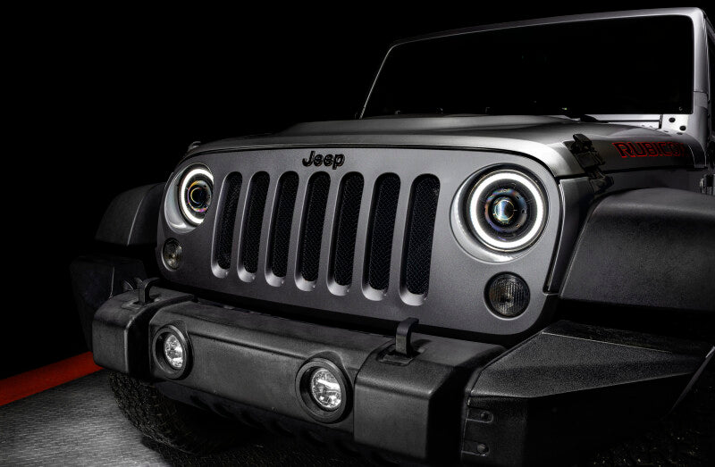 ORACLE Lighting Headlights Oracle Oculus 7in Bi-LED Projector Headlights for Jeep Wrangler JK - 6000K SEE WARRANTY