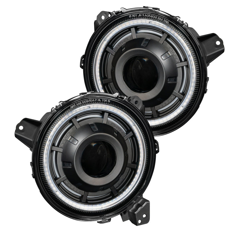ORACLE Lighting Headlights Oracle Oculus Bi-LED Projector Headlights for Jeep JL/Gladiator JT - w/ Simple Cntrl SEE WARRANTY