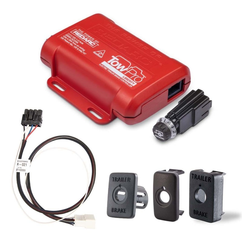 REDARC Trailer Brakes REDARC 08-23 Toyota 4Runner/LandCruiser/Sequoia Tow-Pro Liberty Brake Controller Kit