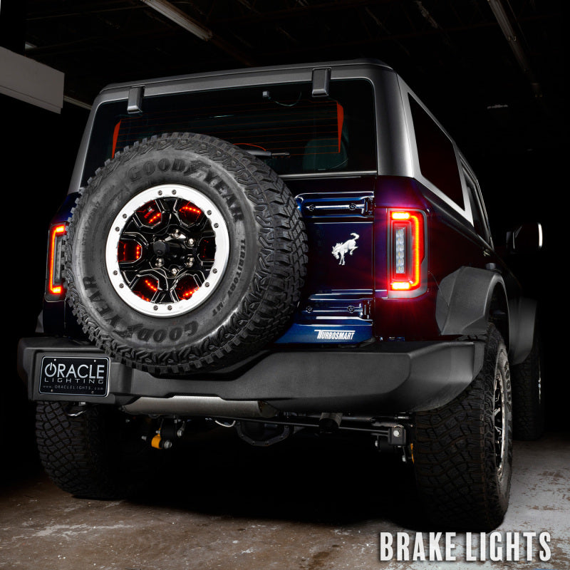 ORACLE Lighting Tail Lights Oracle Lighting 21-22 Ford Bronco Flush Style LED Taillights SEE WARRANTY